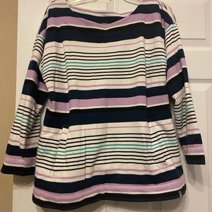 Talbots striped shirt